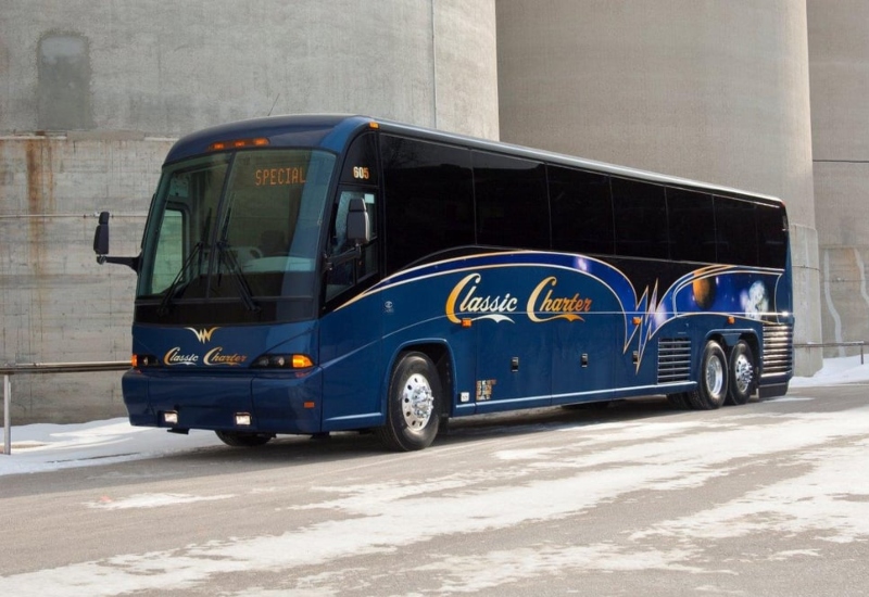10a Comfortable Chartered Bus Travel